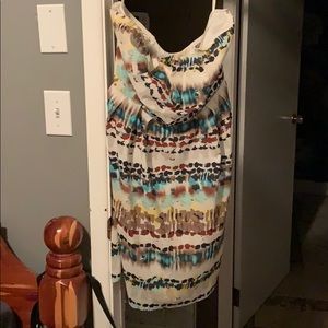 Multi color cocktail dress
